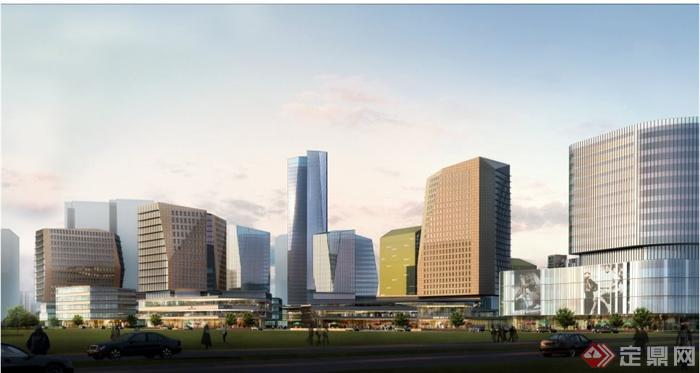 宁波高新区CBD城市规划设计pdf格式[原创]