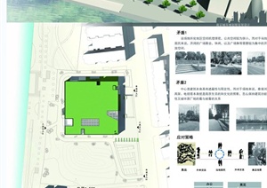 现代某城市规划展览馆建筑设计JPG方案图