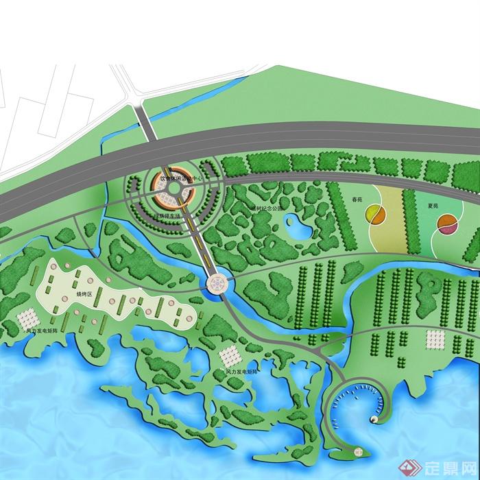 公园规划,湿地公园,公园设计