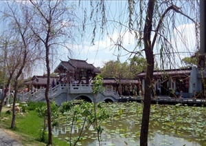 古典中式丰渚园景观设计JPG实景图