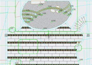 某住宅天台花园景观规划设计CAD施工图