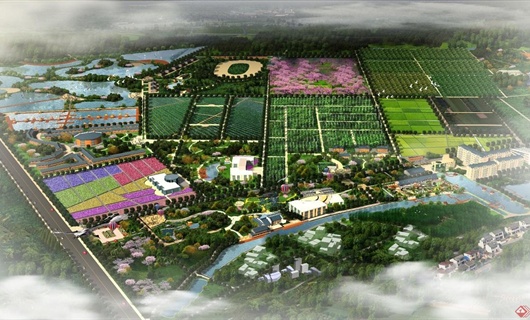 千叶湖生态园规划设计
