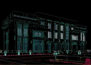 某多栋两层别墅建筑设计3DMAX模型