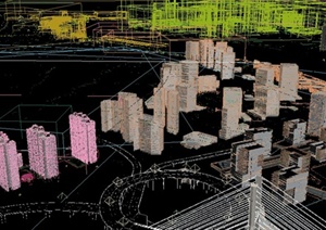 现代某城市高层综合建筑设计3DMAX模型