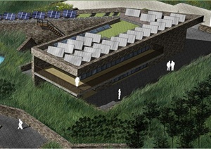 现代某零碳公园景观规划设计JPG方案图