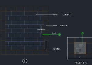 各种材质铺装地面铺装做法设计CAD详图