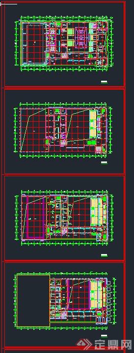 学校体育馆建筑设计方案(含cad、效果图）(5)