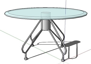 10款现代室内咖啡桌设计SU(草图大师)模型
