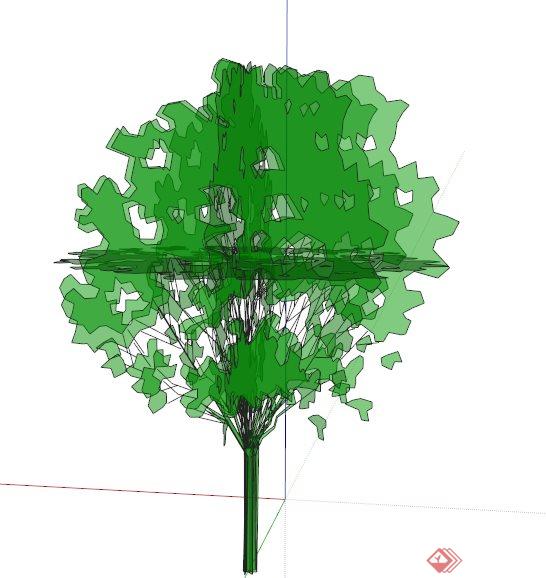 70个植物树木SU素材模型(2)