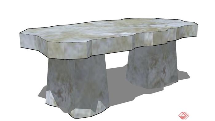 50余款室外桌凳su模型(1)