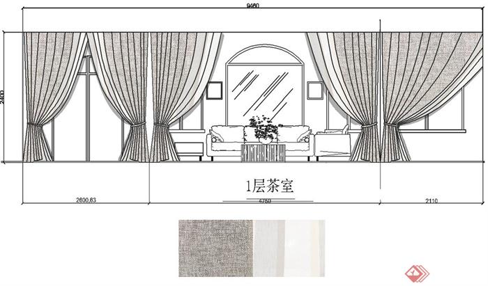 室内窗帘设计JPG图(3)
