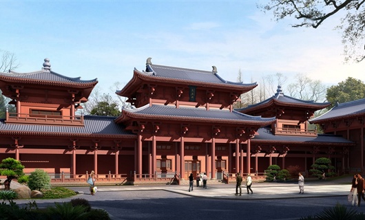 寺庙建筑设计