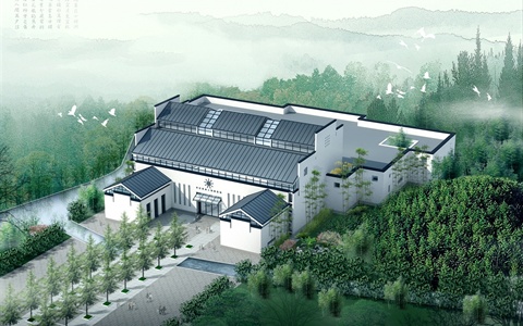 现代中式博物馆建筑设计