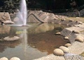 喷泉水景,景观水池,鹅卵石,景石,石头