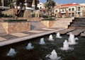 水柱,水柱水花,水景,喷泉,喷泉水池,水景水池,水池