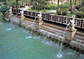 喷泉水池,台阶式水景,围栏栏杆