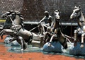 马雕塑,雕塑小品,水景雕塑,动物雕塑