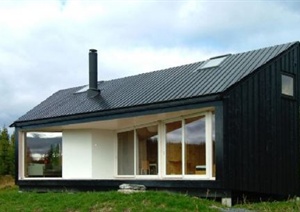 Nordmarka小屋方案及实景图