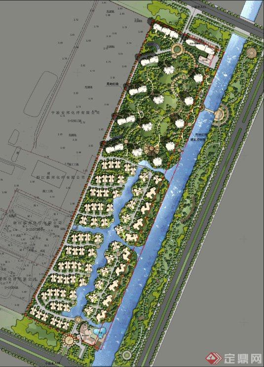 某住宅小区景观规划设计PSD方案图(1)