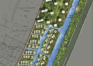 某住宅小区景观规划设计PSD方案图