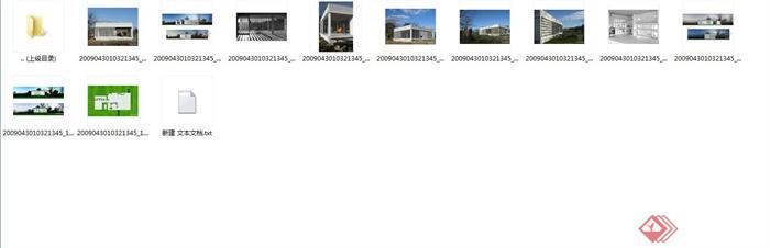 简单的一层单间式住宅建筑设计jpg格式(4)