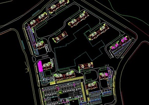 某住宅小区住宅平面设计CAD图