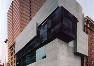 某现代艺术中心建筑设计jpg格式文本