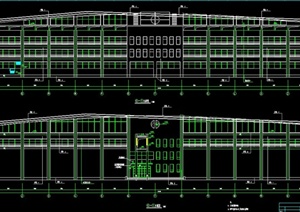 现代某体育馆建筑设计CAD全套图