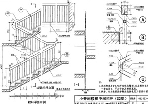 建筑知识pdf格式（楼梯、栏杆、栏板）