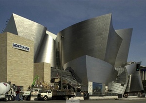 洛杉矶迪斯尼音乐厅建筑设计实景图