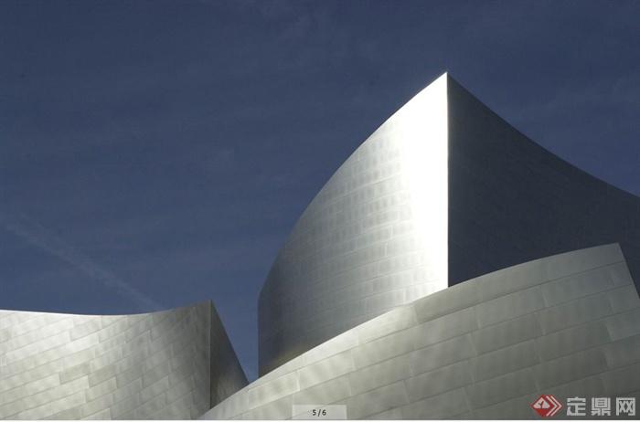 洛杉矶迪斯尼音乐厅建筑设计实景图(6)