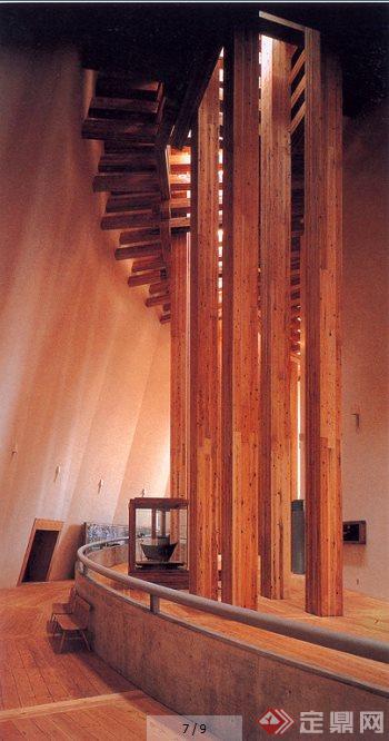 外形独特的木材博物馆设计(3)