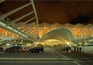 里斯本車站建筑设计JPG实景图