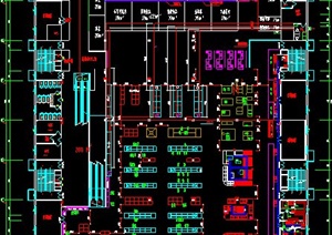 某多层商场建筑设计CAD平面图