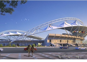 体育馆与游泳馆建筑设计JPG+CAD方案图