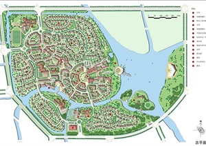 某地新城英国小镇风情住宅规划设计JPG全套文本