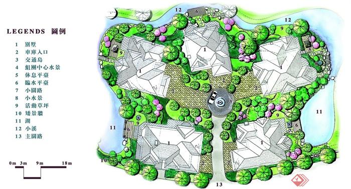 某地红枫半岛花园景观规划设计JPG方案图(2)