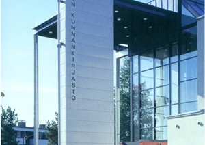 芬兰威第公共图书馆建筑设计JPG实景图与方案图