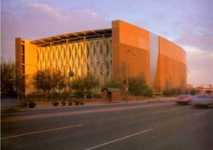 菲尼克斯中心图书馆建筑设计JPG方案图与实景图