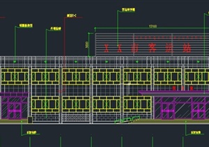 某多层长途客运站建筑设计CAD施工图