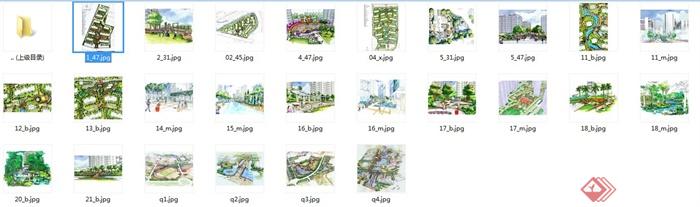 某住宅景观规划设计JPG总图(5)