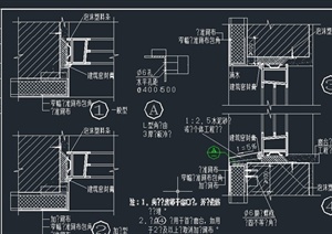 某保温墙体建筑设计CAD施工图