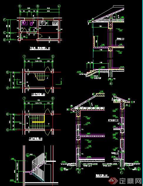 二层办公楼建筑设计施工图(3)