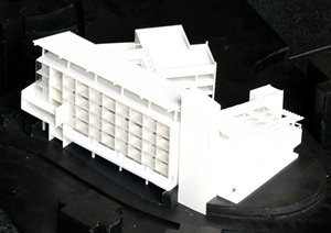 某多层学校建筑设计JPG模型图片