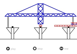 节段施工桥梁的施工过程示例SWF格式