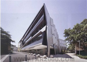 新南威尔士大学法学院大楼建筑实景及方案