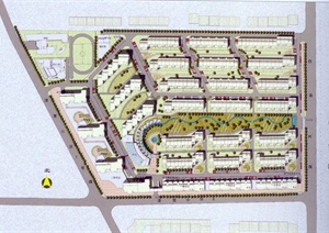 某地倚林佳园住宅小区规划设计JPG方案图