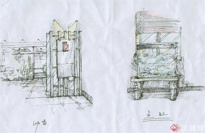 室内装修设计JPG手绘图(4)