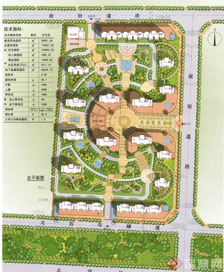 某住宅小区规划方案（两套）(1)