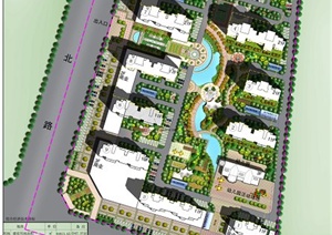 住宅小区规划平面方案